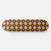 Skateboard Motif géométrique abstrait (Horz)