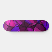 Skateboard motif géométrique Abstrait (Horz)