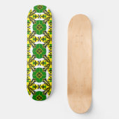 Skateboard Motif géométrique abstrait (Recto)