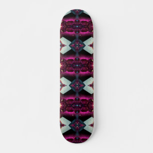Skateboard Motif géométrique Abstrait Bold Hot Pink
