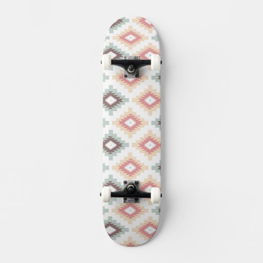 Skateboard Motif géométrique dans le style aztèque (Recto)