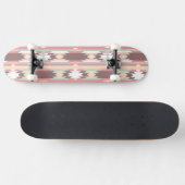 Skateboard Motif géométrique dans le style aztèque 2 (Horz)