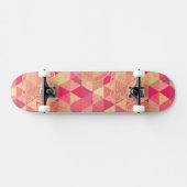 Skateboard Motif géométrique de fleur (Horz)
