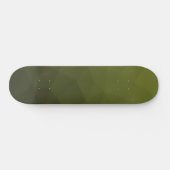Skateboard Motif géométrique du maillage vert de l'Armée (Horz)
