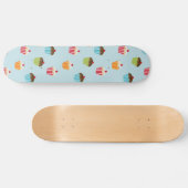 Skateboard Motif girly mignon de fin gourmet de petits (Horz)