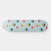 Skateboard Motif girly mignon de fin gourmet de petits (Horz)
