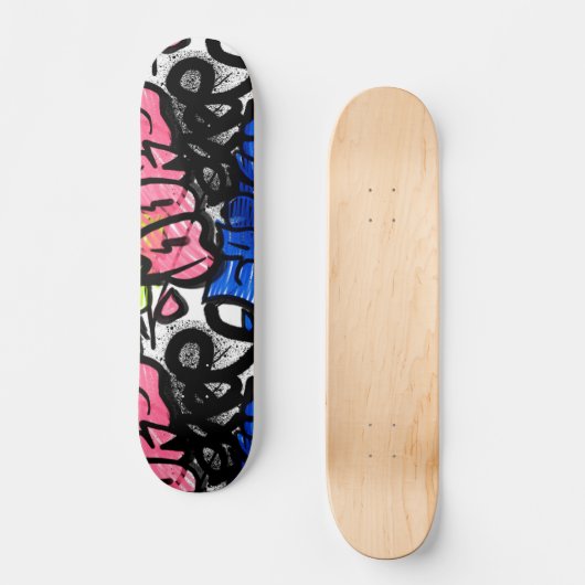Skateboard Motif Graffiti (Recto)