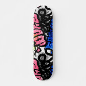 Skateboard Motif Graffiti (Devant)