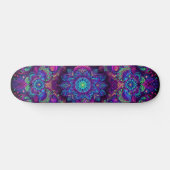 Skateboard Motif Graffiti Blacklight (Horz)