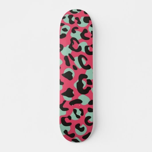 Skateboard Motif imprimé animal (Devant)
