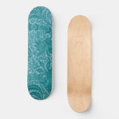 Skateboard Motif indien (par William Morris) (Recto)