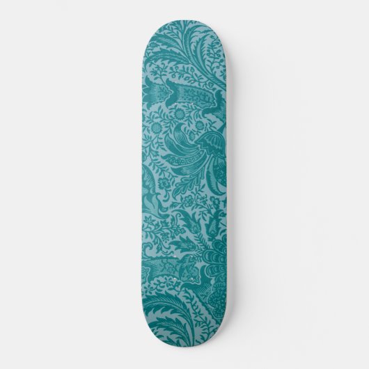 Skateboard Motif indien (par William Morris) (Recto)
