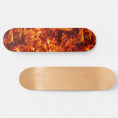 Skateboard Motif Inferno Flames (Horz)
