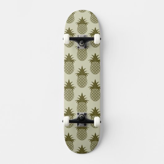 Skateboard Motif kaki d'ananas (Recto)