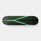 Skateboard Motif laser vert (Horz)
