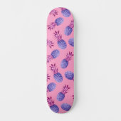 Skateboard Motif Lilac & Ananas rose (Recto)