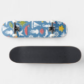 Skateboard Motif marin de symboles (Horz)