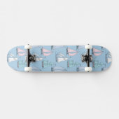 Skateboard Motif mignon 1 de voilier (Horz)