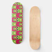 Skateboard Motif mignon de grenouilles (Recto)