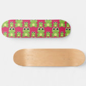 Skateboard Motif mignon de grenouilles (Horz)