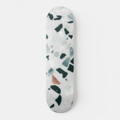 Skateboard Motif moderne Abstrait Terrazzo (Recto)