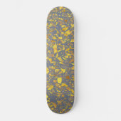 Skateboard Motif moderne Gold Terrazzo (Recto)