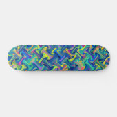 Skateboard Motif multicolore (Horz)