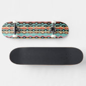 Skateboard Motif multicolore abstrait (Horz)