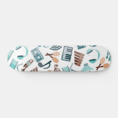 Skateboard Motif musical (Horz)