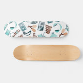 Skateboard Motif musical (Horz)
