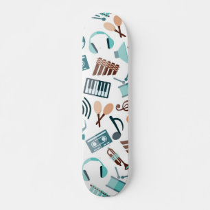 Skateboard Motif musical