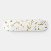 Skateboard Motif musical (Horz)