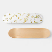 Skateboard Motif musical (Horz)