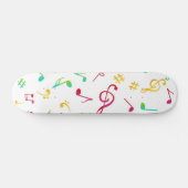 Skateboard Motif musical (Horz)