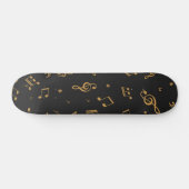 Skateboard Motif musical (Horz)