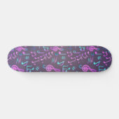 Skateboard Motif musical (Horz)