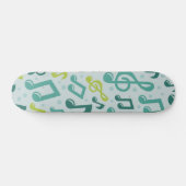 Skateboard Motif musical (Horz)