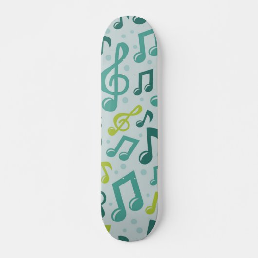 Skateboard Motif musical (Devant)