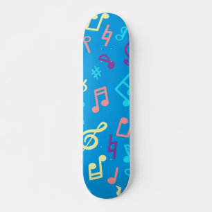 Skateboard Motif musical