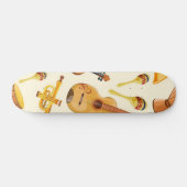 Skateboard Motif musical (Horz)