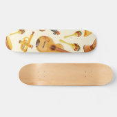 Skateboard Motif musical (Horz)