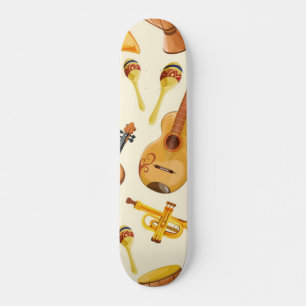 Skateboard Motif musical