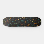 Skateboard Motif musical (Horz)