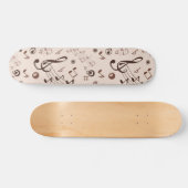 Skateboard Motif musical (Horz)