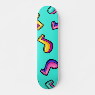 Skateboard Motif musical