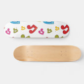 Skateboard Motif musical (Horz)