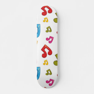 Skateboard Motif musical