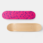 Skateboard Motif musical (Horz)