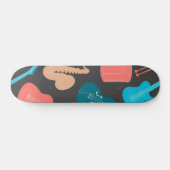 Skateboard Motif musical (Horz)