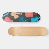 Skateboard Motif musical (Horz)